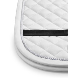 Sottosella da dressage Equestrian Stockholm con fasce Bianco