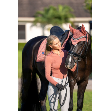 Sottosella da dressage Equestrian Stockholm moderno Corallo Rosa Sottosella da dressage Equestrian Stockholm moderno Corallo Rosa