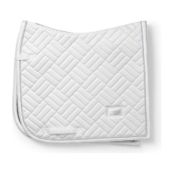 Sottosella da dressage Equestrian Stockholm moderno Perfezione bianca Bianco
