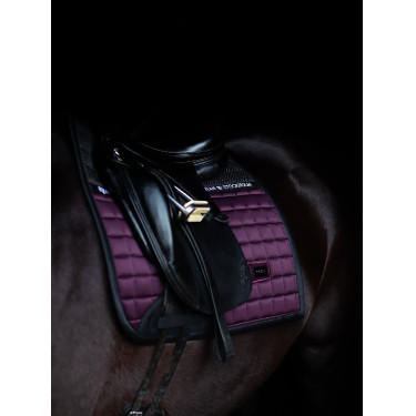 Tappetino da dressage Equestrian Stockholm Performance Nero corvino Viola