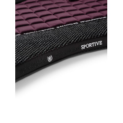 Tappetino da dressage Equestrian Stockholm Performance Nero corvino Viola