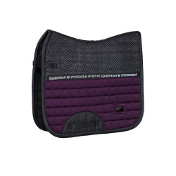 Tappetino da dressage Equestrian Stockholm Performance Nero corvino Viola