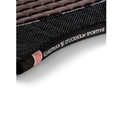 Tappetino da dressage Equestrian Stockholm Performance Mocha moderno Marrone