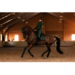 Tappetino da dressage Equestrian Stockholm Performance Verde sicomoro