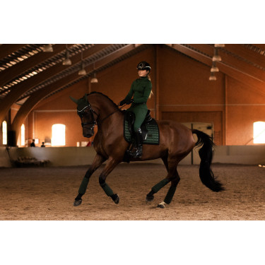 Tappetino da dressage Equestrian Stockholm Performance Verde sicomoro