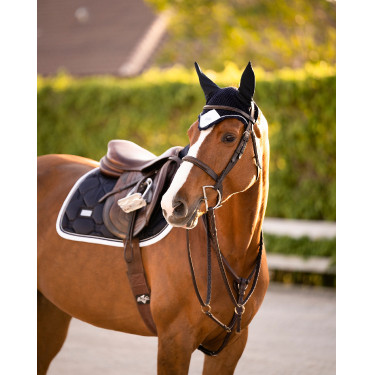 Sottosella Equestrian Stockholm jumping Bordo bianco di mezzanotte Blu marino