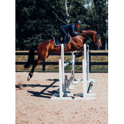 Sottosella Equestrian Stockholm jumping Bordo bianco di mezzanotte Blu marino