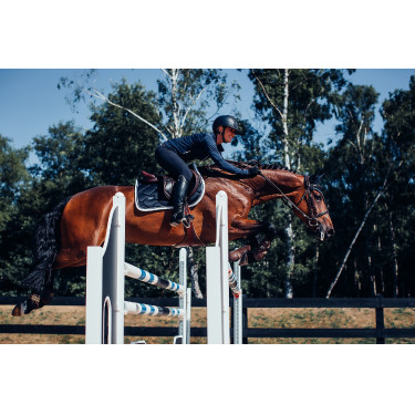 Sottosella Equestrian Stockholm jumping Bordo bianco di mezzanotte Blu marino