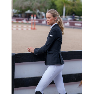 Giacca da concorso Equestrian Stockholm Classic Marina Blu marino