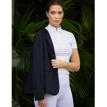 Giacca da concorso Equestrian Stockholm Classic Marina Blu marino
