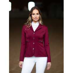 Giacca da concorso Equestrian Stockholm Select donna Bordeaux
