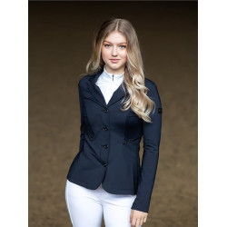 Giacca da concorso Equestrian Stockholm Select donna Marina Blu marino