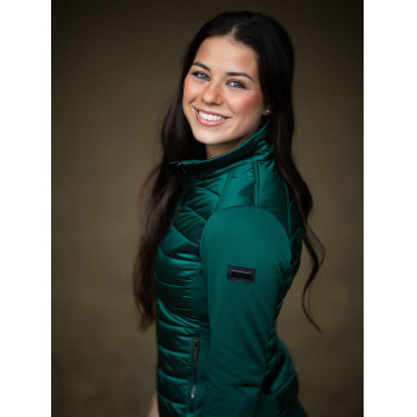 Giacca da donna Equestrian Stockholm Active Performance Smeraldo Verde