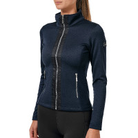 Giacca in pile Equestrian Stockholm da donna Marina Blu marino