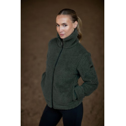 Giacca in pile Teddy Equestrian Stockholm da donna Viale Verde