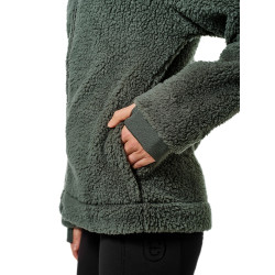 Giacca in pile Teddy Equestrian Stockholm da donna Viale Verde