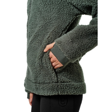 Giacca in pile Teddy Equestrian Stockholm da donna Viale Verde