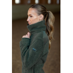 Giacca in pile Teddy Equestrian Stockholm da donna Viale Verde