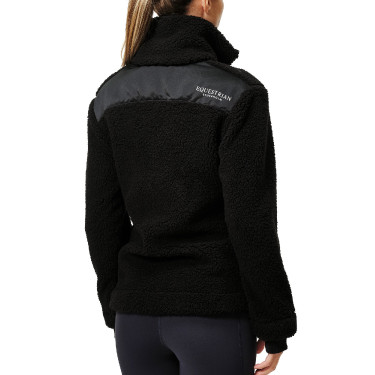 Giacca in pile Teddy Equestrian Stockholm da donna Nero