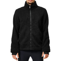 Giacca in pile Teddy Equestrian Stockholm da uomo Nero edizione Giacca in pile Teddy Equestrian Stockholm da uomo Nero edizione