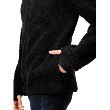 Giacca in pile Teddy Equestrian Stockholm da uomo Nero edizione Giacca in pile Teddy Equestrian Stockholm da uomo Nero edizione