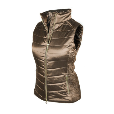 Gilet senza maniche Equestrian Stockholm donna Equestrian Champagne Beige