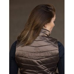Gilet senza maniche Equestrian Stockholm donna Equestrian Champagne Beige