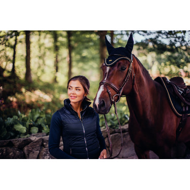 Gilet senza maniche Equestrian Stockholm donna Equestrian Marina Blu marino