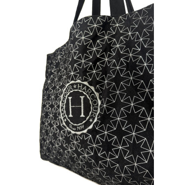 Borsa tote Harcour Arlo Nero / argento