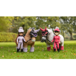 Completo Toy Rider LeMieux Mirtillo rosso Rosa Completo Toy Rider LeMieux Mirtillo rosso Rosa