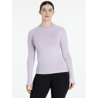 Maglietta a maniche lunghe senza cuciture LeMieux Britney Nero Maglietta a maniche lunghe senza cuciture LeMieux Britney Nero