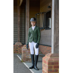 Giacca da concorso LeMieux Kennedy Young Rider Verde pino