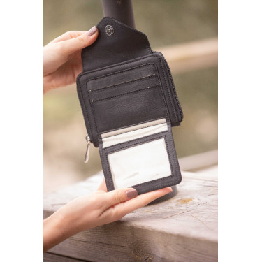 Portamonete Pénélope Clémence Nero