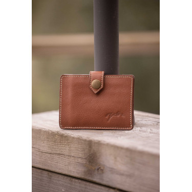 Porta-carte Penelope Cartoon Cognac Marrone