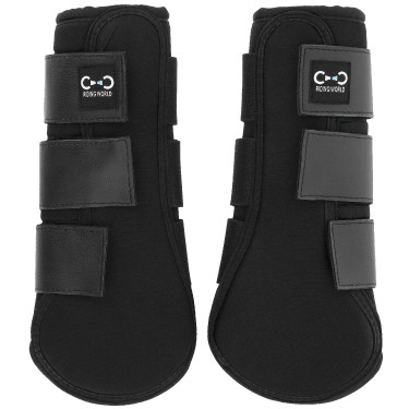 Stinchiere chiusi Riding World Nero