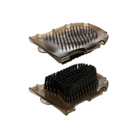 Guanto da striglia HKM Nero Guanto da striglia HKM Nero