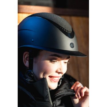 Casco Alarion Diamond HKM Nero / nero