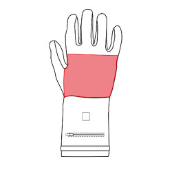 Guanti riscaldati Keep Warm Style HKM Nero