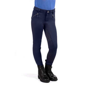 Pantaloni Mia con grip in silicone 1/1 HKM Blu scuro