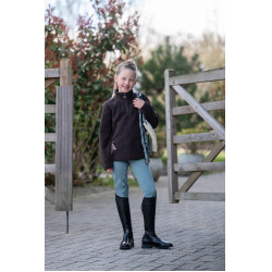 Pantaloni Mia con grip in silicone 1/1 HKM Salvia Viola Pantaloni Mia con grip in silicone 1/1 HKM Salvia Viola