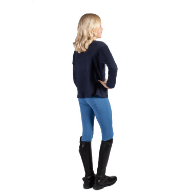 Leggings Mia a fondo intero in silicone HKM Blu