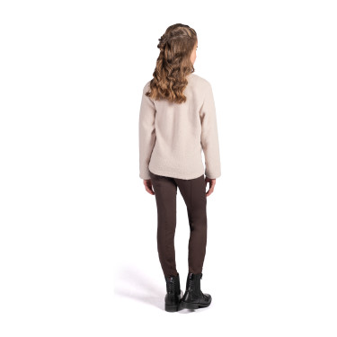 Leggings Mia a fondo intero in silicone HKM Marrone scuro