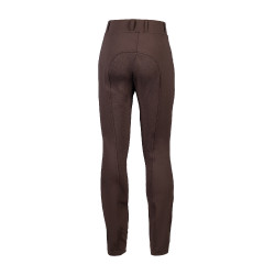Leggings Mia a fondo intero in silicone HKM Marrone scuro