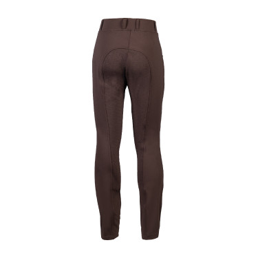 Leggings Mia a fondo intero in silicone HKM Marrone scuro