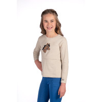 Polo a maniche lunghe Mia HKM Beige