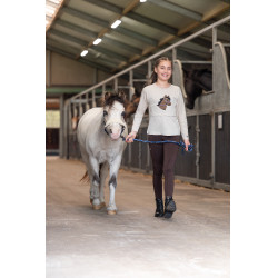 Polo a maniche lunghe Mia HKM Beige