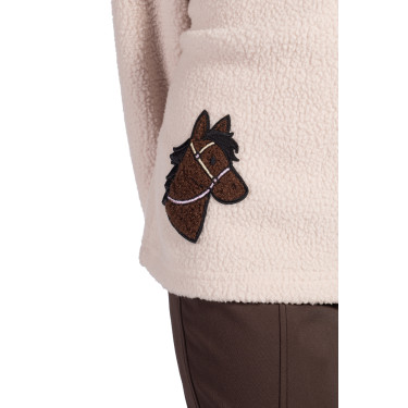 Maglia in pile da bambino Mia HKM Beige