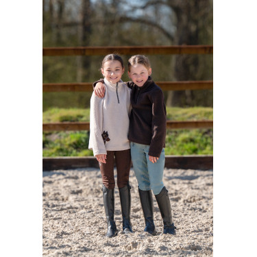 Maglia in pile da bambino Mia HKM Beige