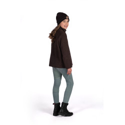 Maglia in pile da bambino Mia HKM Marrone scuro Maglia in pile da bambino Mia HKM Marrone scuro