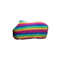 Coperta asciugante Rainbow per shetland HKM Righe multicolori